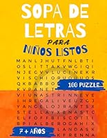 Sopa de Letras Temáticas para niños listos/: 100 Sopas de Letras Educativas en letra grande. (Spanish Edition) B0F5Q1R92B Book Cover