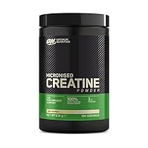 Optimum Nutrition Creatina Micronizzata in Polvere, Senza Aroma, 634g, 186 Porzioni