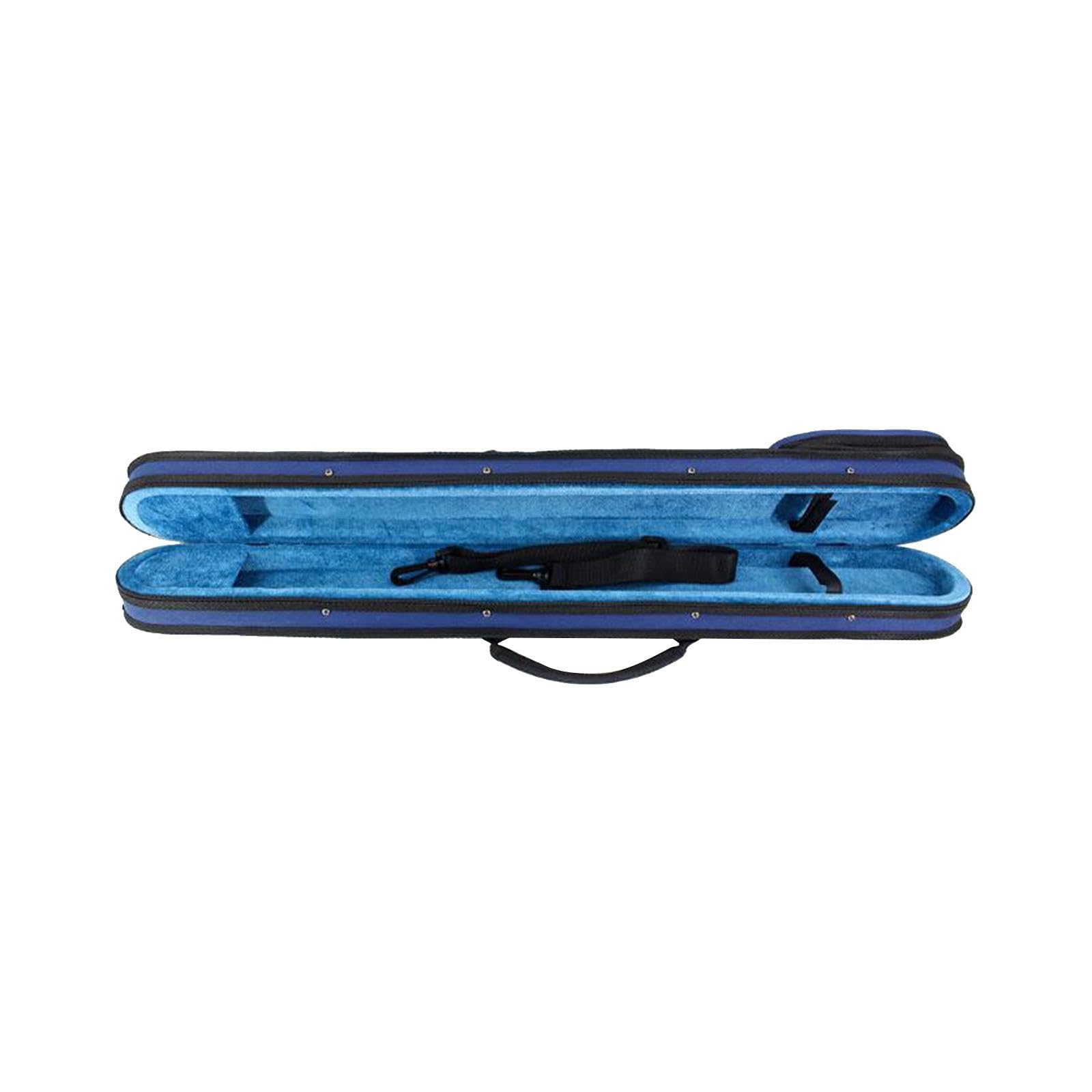 Porte-archet pour Contrebasse Droite avec Poignée, étui à Archet En Tissu Oxford pour Concerts, BLEU