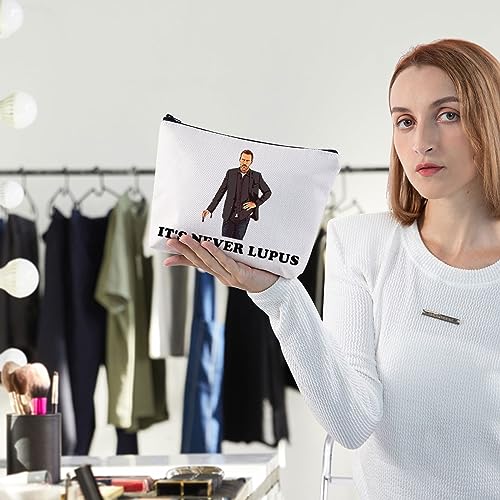 WZMPA Doctor Gregory Cosmetic Bag Gregory Fans Gift It's Never Lupus Zipper Pouch Bag for TV Series Fans It's Never Lupus, Fit - Image 3