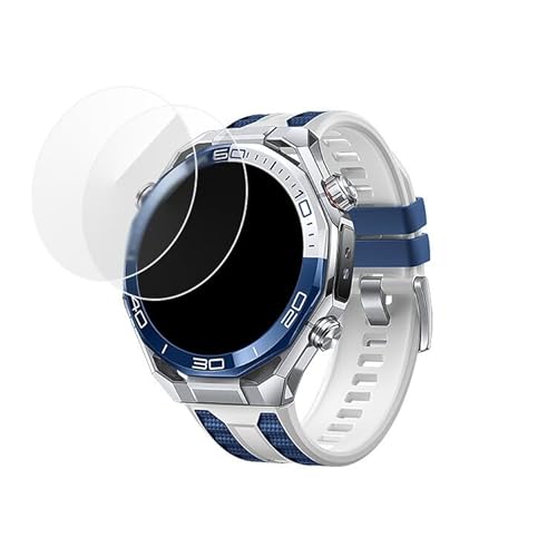 [TRIPLE RIVER] For HUAWEI WATCH Ultimate 2 ��p �����K���X�t�B���� 2���Z�b�g 9H�d�x �C�A�[�� �w��h�~