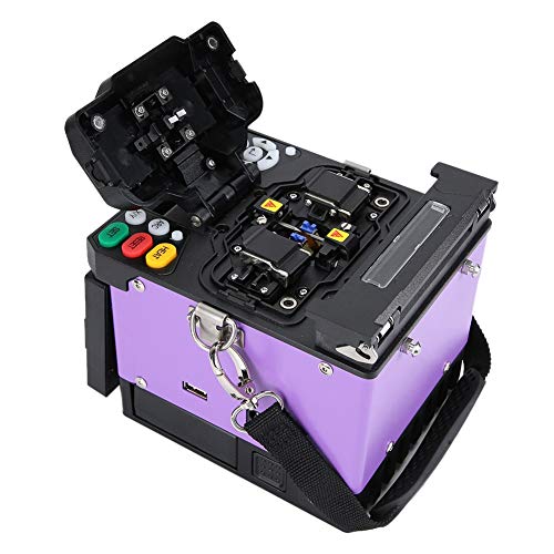 4,3 Pulgadas LCD Empalmador Automático Fusión Fibra óptica, Empalmador Fusión por...