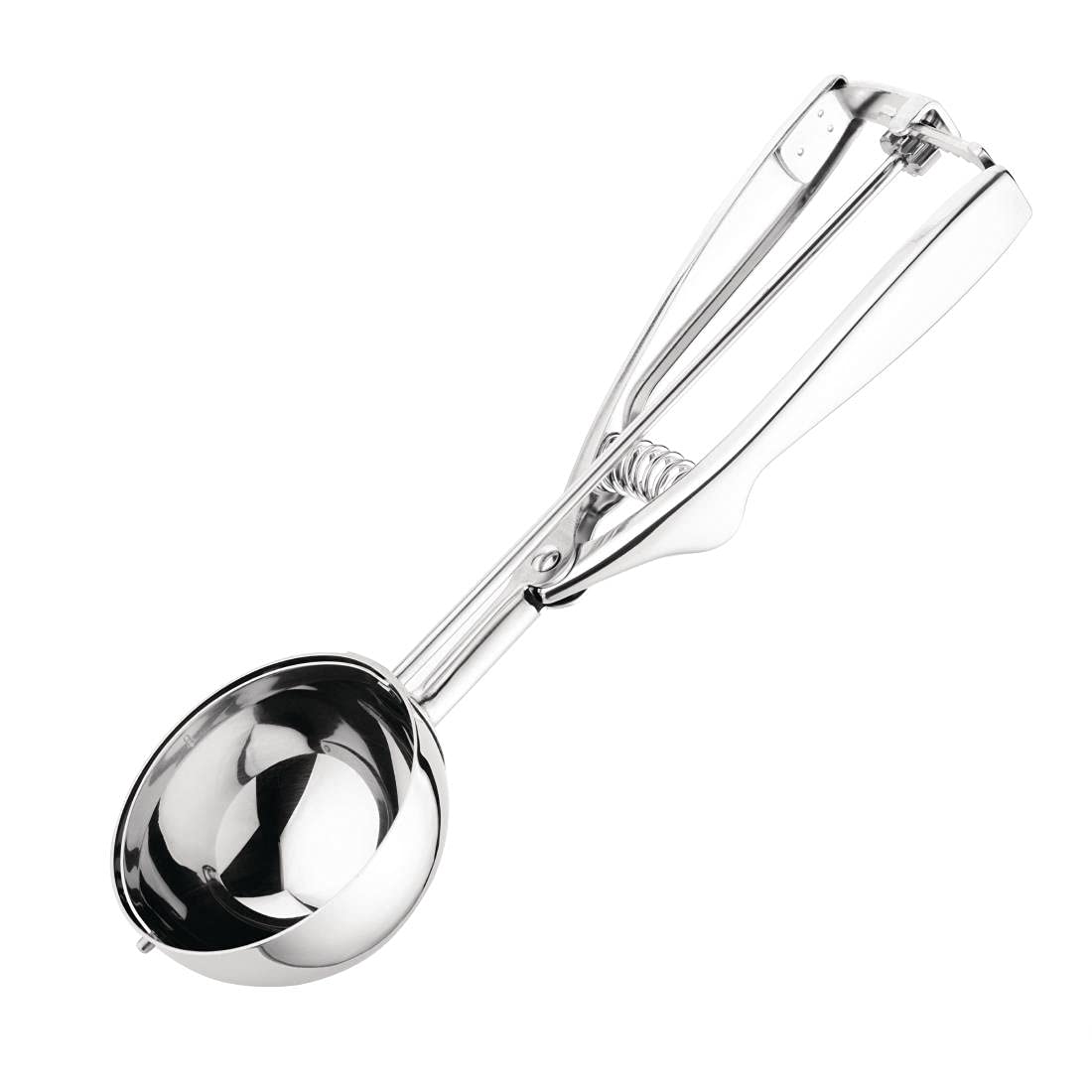 Vogue Stainless Steel Ice Cream Scoop, Size 8 - Ideal for Mash, Gelato, Rice, Dishwasher Safe J090