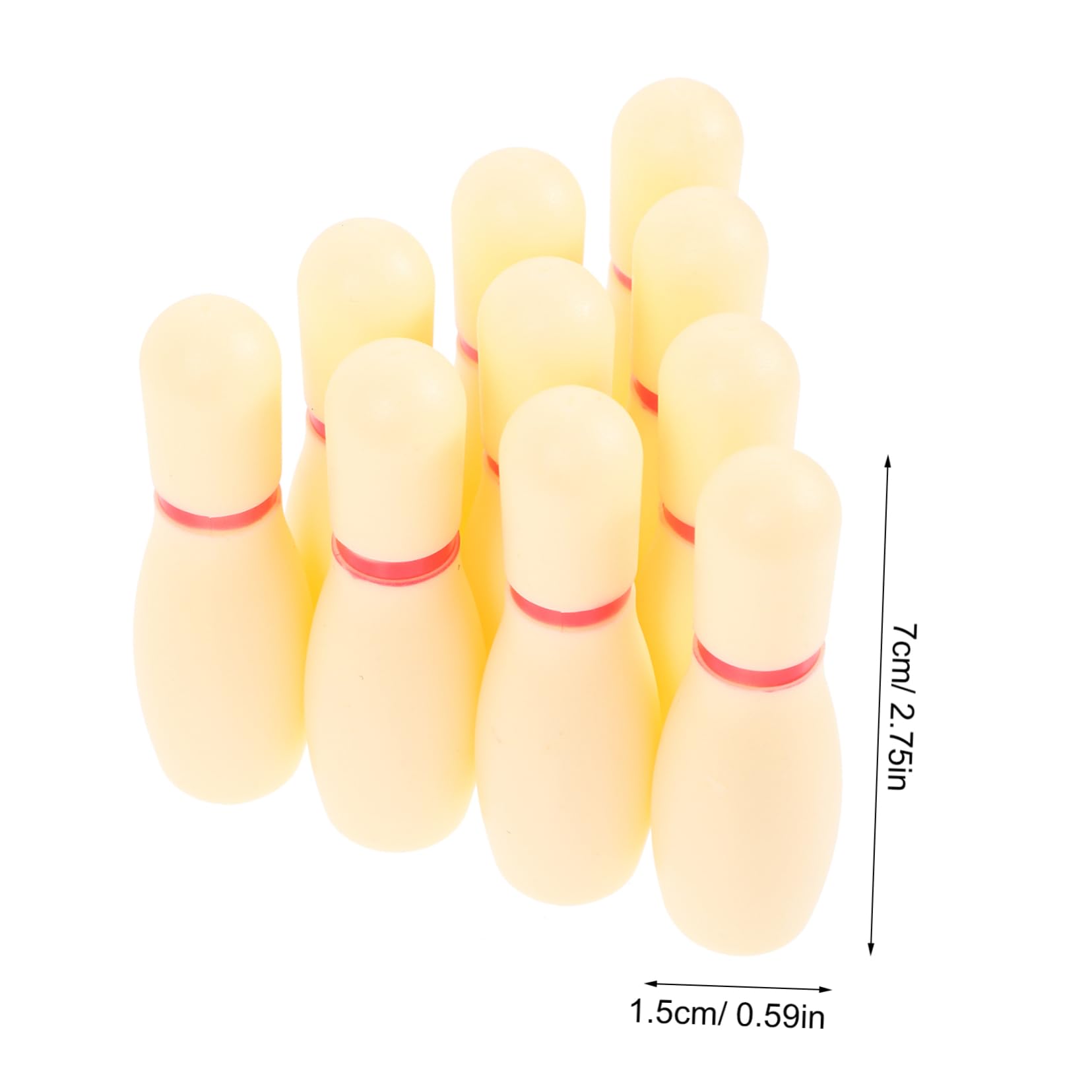 GOOHOCHY 1 Set Bowling Set Plastic Bowling for Indoor Fun Safe for Parties and Encourages Active Play and Social Interaction