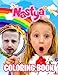 Nastya Coloring Book: A Lovely Coloring Book For Relaxation And Stress Relief. Providing Lots Of Images Of Like Nastya