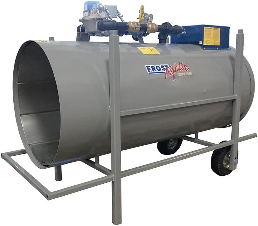 Portable Propane/Natural Gas Forced Air Utility Heater Power: 1,500,000 BTU