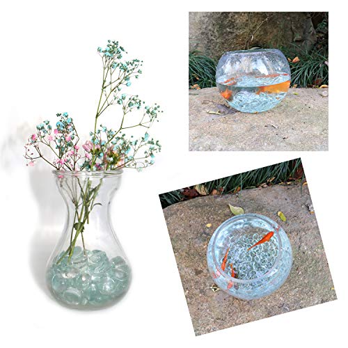 15 Pieces Wicker Rattan Balls Decorative Orbs Vase Fillers for Craft, Party, Wedding Table Decoration, Baby Shower, Aromatherapy Accessories, 2 Inch (White Pink Gray)