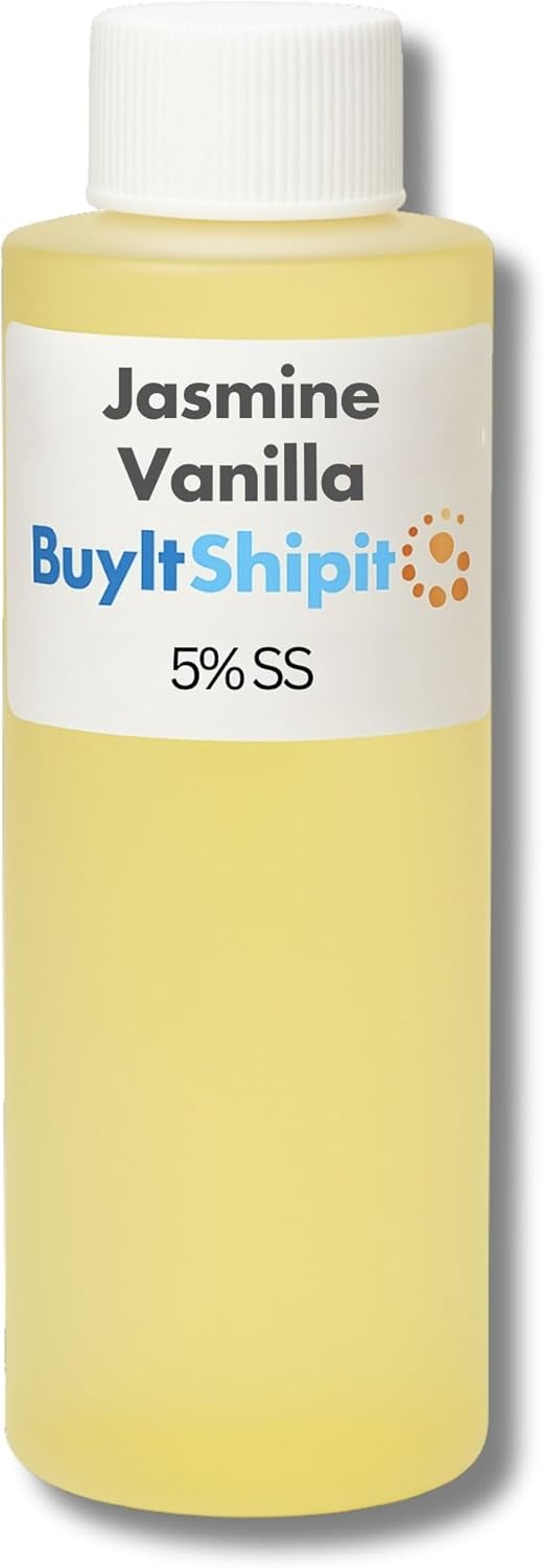 Buyitshipit - Jasmine Vanilla from Our Floral Collection - Perfect for Adding Aroma to Freshies, Candles, Soaps, and Diffusers - 8 oz