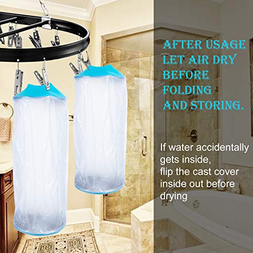 Asunby Picc Line Shower Cover Waterproof Iv & Picc Line Sleeve Protetcor For Chemotherapy Treatment, Broken Wound Elbow Reusable Picc Line Covers For Upper Arm Sleeve Protector For Bath Shower #TOP4