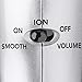 REVLON 1875 Watt 3-in-1 Styling Hatchet Hair Dryer, Silver