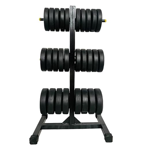 SGF 6 Arms Weight Plate Rack Heavy Duty Weight Plate Holder Gym