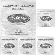 The information below applies to each unit in the pack .013 gauge plain steel string for acoustic or electric guitar Superb, long-lasting tone Perfect as a replacement string or for creating customized sets Made in the u.s.a. for the highest quality ...