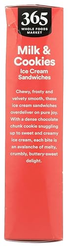 365 By Whole Foods Market 0099482525712 Ice Cream Sandwich Milk And Cookies thumb #1