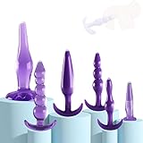 Six Realistic Classic Plug's of Silicone Material Fit The Body Shape, Can Fill Your Body and Make You Feel Excited