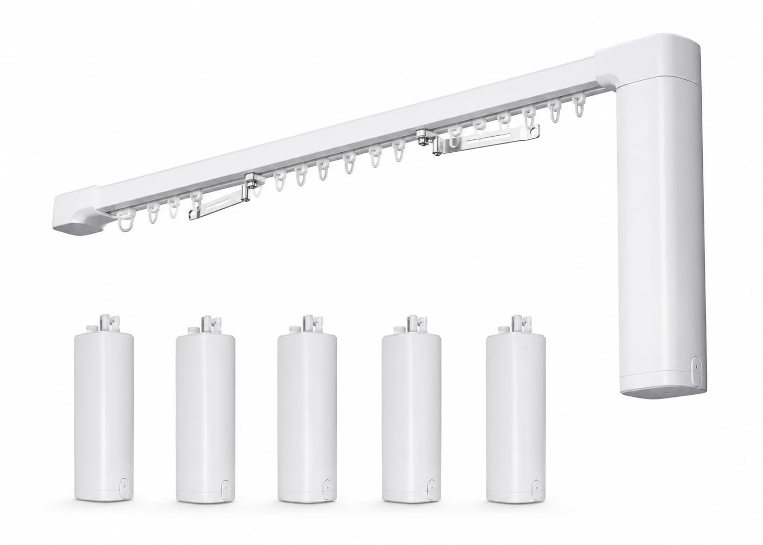Smart Curtain Motor Track System with WiFi, Alexa & Google Support (5 M)-picture-18