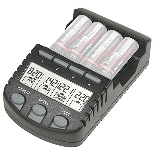 BC 700 Akku | Ladegerät mit LCD Display | Microprozessor Schnellladegerät