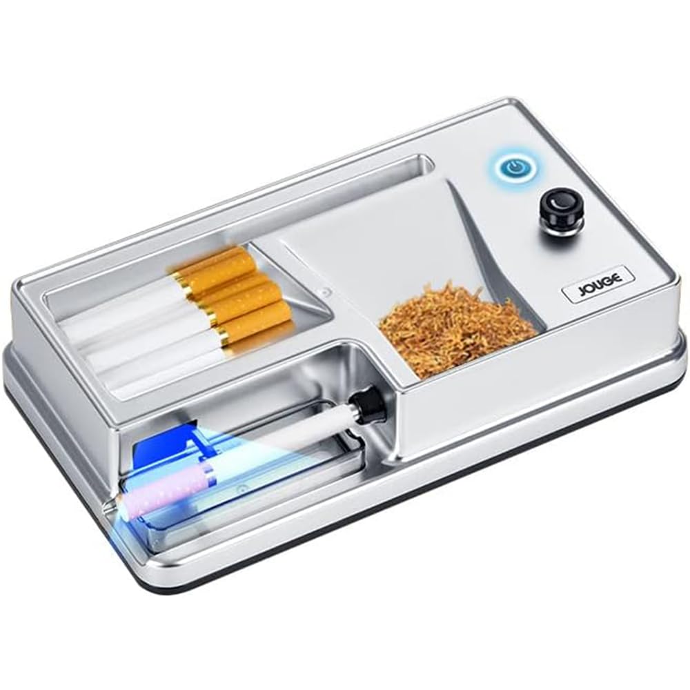 Machine à Rouler Automatique électrique, injecteur de Tabac Portable, Machine à Rouler Les Cigarettes domestiques, Mise Hors Tension inductive, 8,0 mm