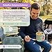 BabyBoo Tragbarer Babykostwärmer – Babynahrungwärmer mit Akku, App-Steuerung, 70 W, LED-Ring, bis zu 45 °C, abnehmbarer Behälter, USB-C – Zuhause und Reisen