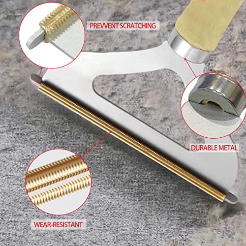 Eramong 3 Pack Pet Hair Remover, Lint Remover, Portable Dog Cat Hair Remover, Lint Cleaner Brush, Reusable Lint Shaver And Carpet Scraper For Clothes, Fuzz, Couch, Dust, Car Mat, Hairball #TOP1