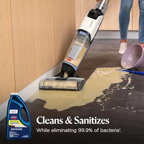 Bissell Hard Floor Sanitize Formula, 25041, 64 Fl Oz CrossWave & Spinwave, Use on Sealed Hard Floors, Orange Bloosom - image 2