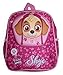 Paw Patrol Rucksack Skye Kindergartenrucksack Kinderrucksack mit 3D-Motiv von dem Held Paw Patrol Skye für Mädchen mit Hauptfach und Getränkehalter
