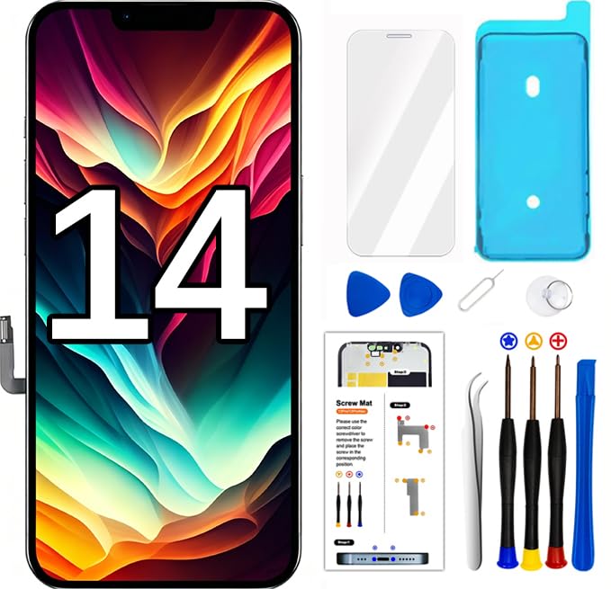 Amazon.com: for iPhone 14 Screen Replacement 6.1 Inch, 3D Touch