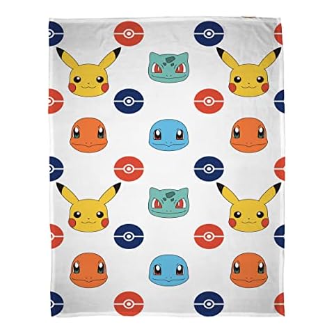 Character World Pokémon Pikachu Fleece Blanket Cover