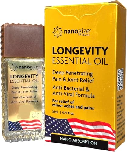 Longevity Essential Oil Deep Penetrating 21mL/0.71fl oz. Each - Pack of 6 Bottles