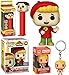 Play Pete Operation Stretch Retro Figure Toys Pop! Exclusive Bundled with Cavity Sam Head + Armstrong Pocket Pop! Hanger Keychain + Dough Convention 3 Items