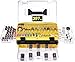 Price comparison product image Rotary Tool Accessories Kit, Longmate 397 pcs Electric Rotary Accessory Set for Easy Drilling, Cutting, Grinding, Sanding, Sharpening, Carving and Polishing