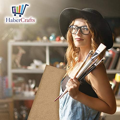 A3 Artist Drawing Board Art Board Smooth Artist Wooden Panel for Painting Watercolour Sketching Mix Media MDF Wood Panel Use with Easel Or Standalone 12mm Thick (A3 Size - 297mm x 420mm)