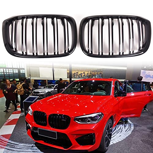 Calandre Rein Avant Noir Brillant pour BMW X3 G01 X4 G02 accessoires look dynamique et urbain