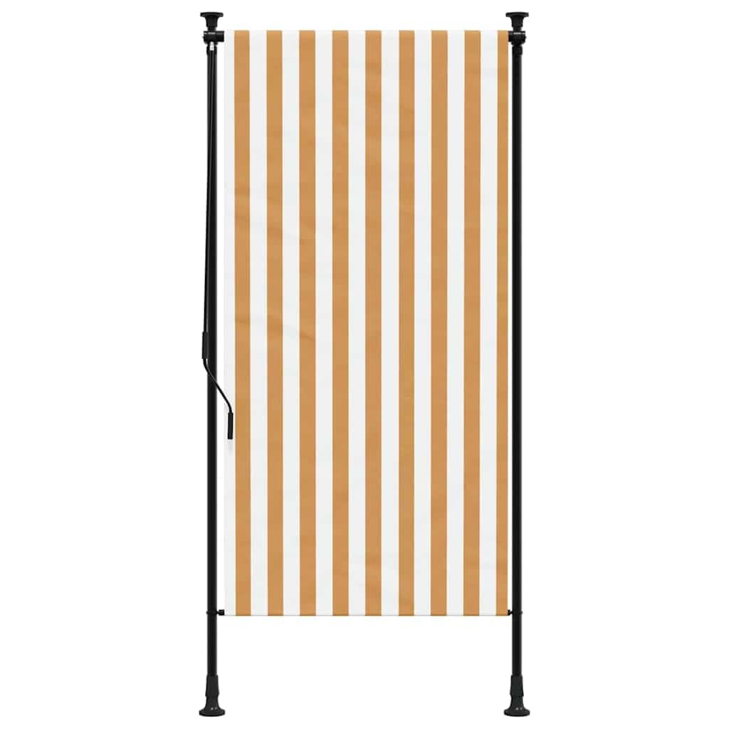 Tenda avvolgibile per esterni, 120 x 270 cm, tenda da sole verticale con manovella, per balcone e terrazza, estensibile, regolabile in altezza, 225-275 cm, acciaio antracite