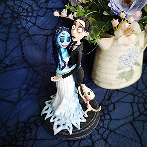 Corpse Bride Wedding cake topper Tim Burton Handmade Custom