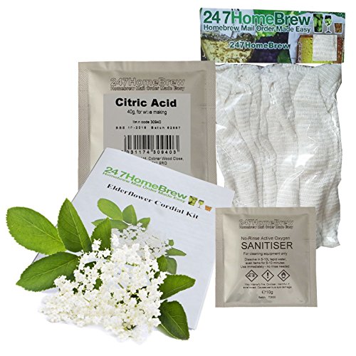 DIY Elderflower Cordial Kit