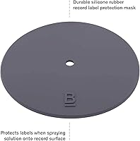 Vista 8 de Boundless Audio Kit de limpieza de registros, paquete de cepillos de vinilo con cepillo para lápiz capacitivo, solución de limpiador de discos