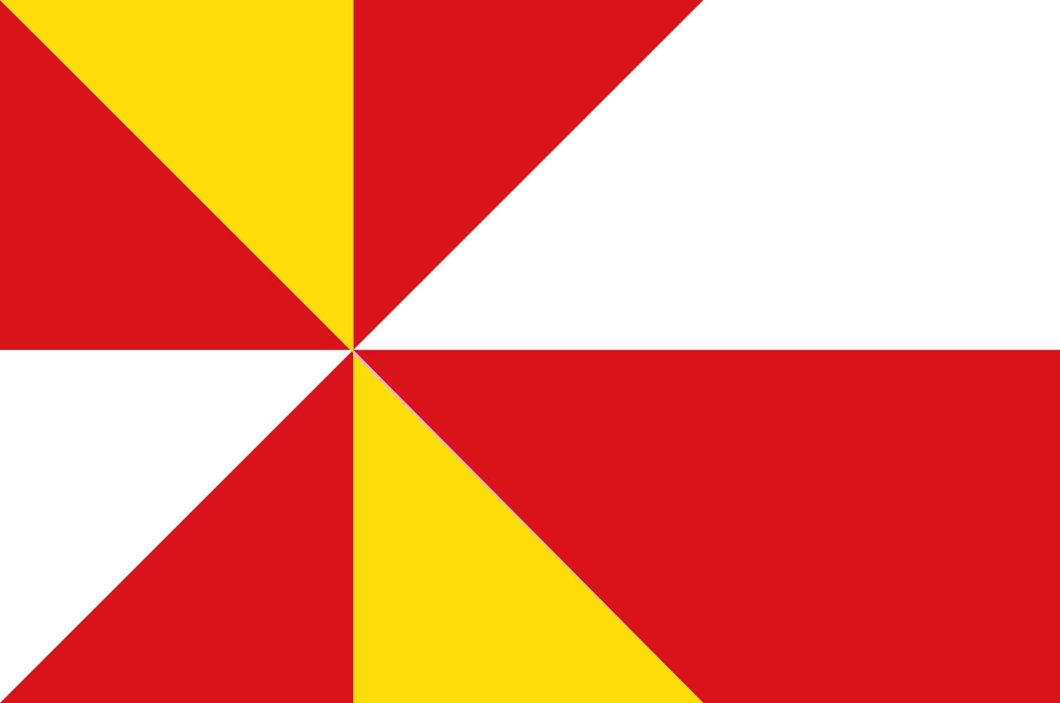 Drapeau Hoevelaken vlag 1968 pour pavoiser votre jardin ou salon de collectionneur