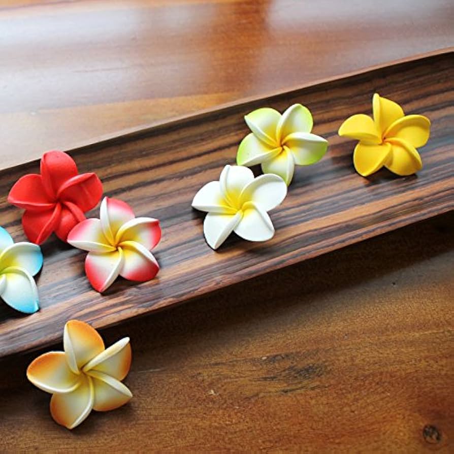 プルメリア アジアン 造花 ／1個55円 プルメリア アジアン 造花 ／1個55円