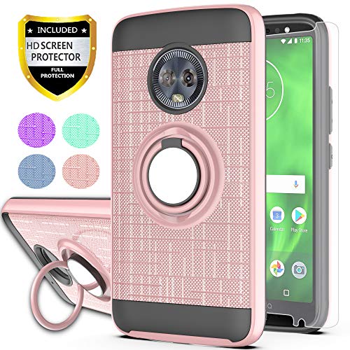 YmhxcY Moto G6 Case, Moto G (6th Generation) Cases with HD Phone Screen