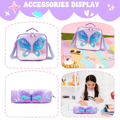 Meetbelify Girls Rolling Backpack