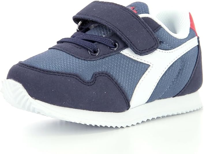 Diadora Unisex Baby Simple Run TD Gymnastikschuh - Mit Klettverschluss, Aus Mesh & Kunstleder