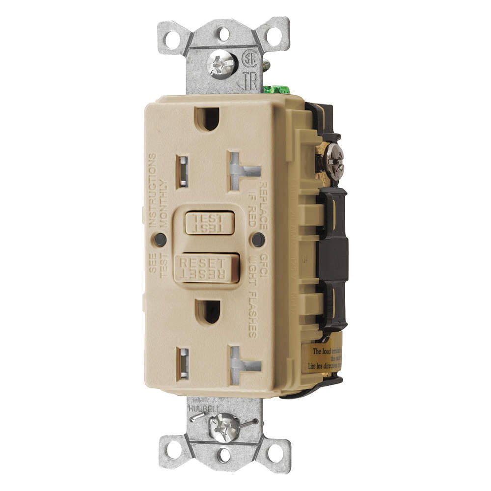 GFTRST20I - GFCI Receptacle by Hubbell – Commercial Grade