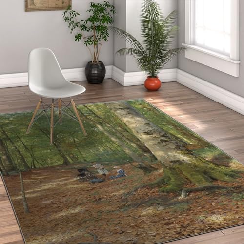 Tapis de sol antidérapant facile à nettoyer pour chambre - 4