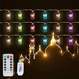 USB-Powered LED String Light- 9.8ft 20LEDs USB Powered Indoor Lantern Lights String for Home Garden