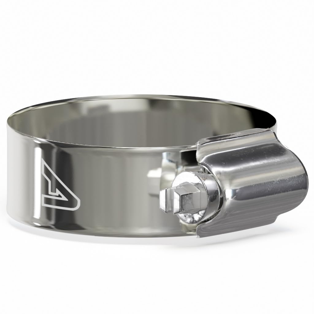 5er-Set Edelstahl Schlauchschellen W4 – Größe 60-80 Mm, Für Auto, Industrie & DIY