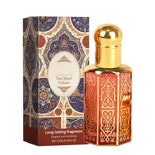 Perfumes Árabes Para Mujer - El Lujoso Aro-ma De Arabia, Perfume Corporal En Aerosol Con Ambiente Encantador, Aceite De Perfume Concentrado Con Aro-ma Floral Elegante, 12 Ml (floral)