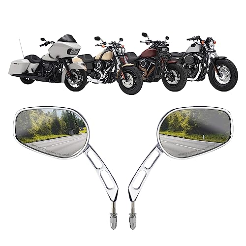 image for TCMT Motorcycle Rear View Mirrors Fits For Harley Sportster XL1200 883