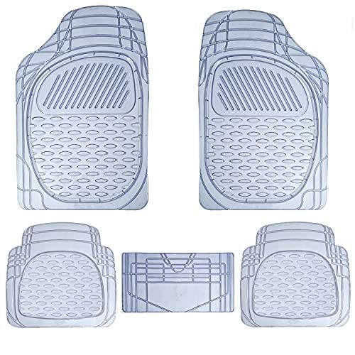 Image of 6225 FelxTough All Season Rubber Floor Car Mat for Car SUV, Universal Self Cut to Perfectly Fit (Clear)