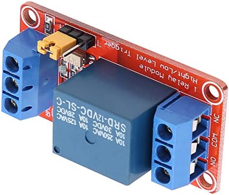 Płyta przekaźnikowa, moduł przekaźnika, 5 V/12 V/24 V, moduł przekaźnikowy, wysoka moc napędowa, płyta przekaźnikowa do domu (12 V)
