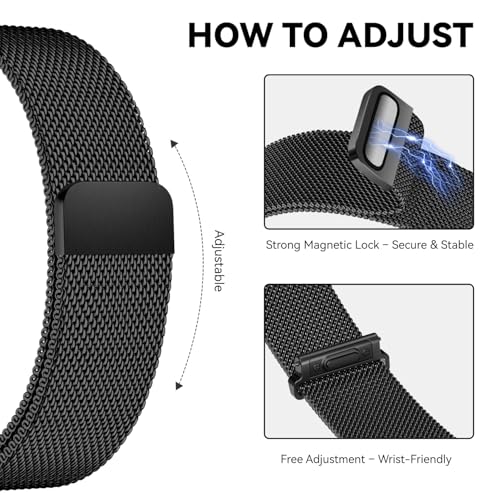 Correa compatible para Huawei Watch GT 6 Pro 46mm acero miniatura 4